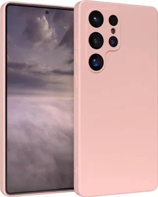 Produktbild von EAZY CASE - TPU Hülle für Samsung Galaxy S25 Ultra, TPU Case stoßfeste Handyhülle, weiches Cover mit Kameraschutz, Silikonhülle in Rosa