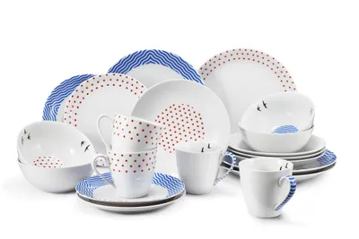 Image de Service de table, porcelaine tchèque, BeFree, Leander, 20 d.