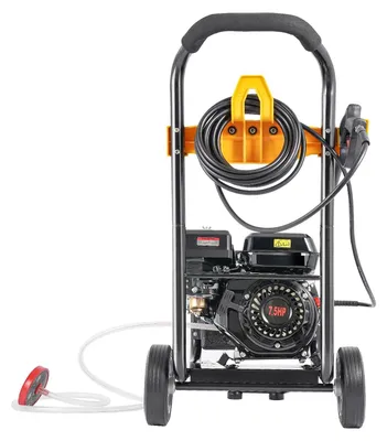 Produktbild von Tragbarer benzinbetriebener Hochdruckreiniger - 7,5 PS - 170 bar 8,5 l/min - 3400 U/min - Handstart - 5 Düsen