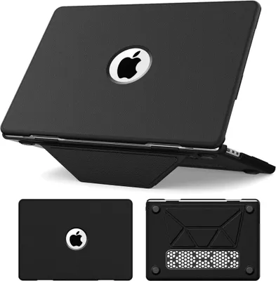 Produktbild von Solidchoice – Schutzhülle für MacBook Air 15,3 Zoll mit integriertem, klappbarem Standfuß