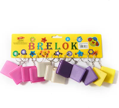 Zdjęcie produktu dla Miarka Metr Brelok Do Kluczy Zawieszka 12Szt
