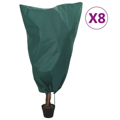Image de Housses de protection pour plantes avec cordon de serrage 8 pcs