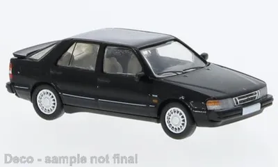 Produktbild von Brekina PCX870191 - 1/87 Saab 9000 CC, schwarz, 1985 - Neu