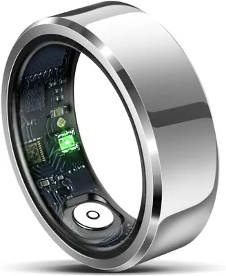 Produktbild von Fitness Tracker Ring, IP68 wasserdicht, 7 Sportmodi, Schrittzähler, Kalorienmessung, für die Aktivität