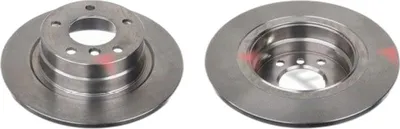 Produktbild von 2 Bremsscheiben Hinterachse voll Ø 296 mm 10,5 mm FTE für u.a. BMW 1er