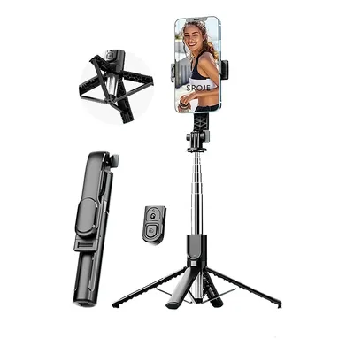Produktbild von Selfie-Sticks, Selfie Stick Stativ mit 2 Fülllicht, 103cm Verbessertem Stabil Handy Stative mit Abnehmbarer Fernbedienung,für iPhone, Samsung, Android