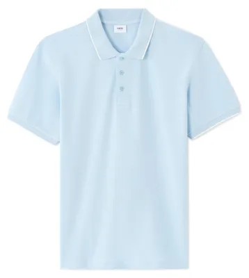 Produktbild von Celio Letaim Herren Poloshirt aus Baumwolle kurzärmelig gestreift Größe XXL
