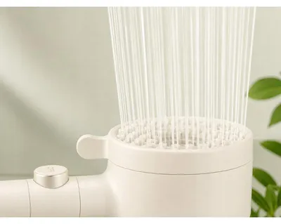 Produktbild von Verk 27615: Sparsame Duschbrause mit Filter, weiß