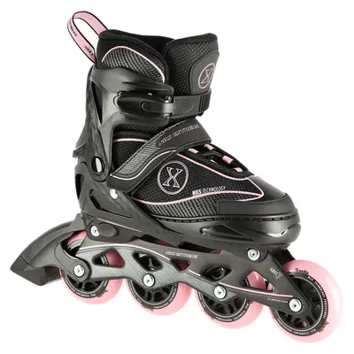Produktbild von Na11008 Schwarz-rosa Größe M (35-38) Inliner Nils Extreme