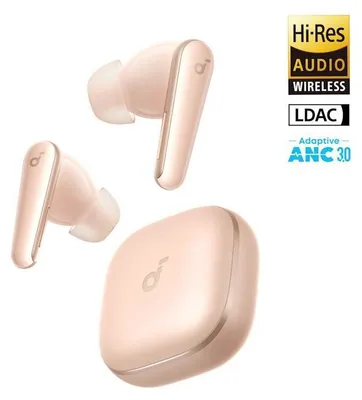 Zdjęcie produktu dla Anker Soundcore Liberty 5, Bezprzewodowy, Połączenia/muzyka, Zestaw słuchawkowy, Różowy