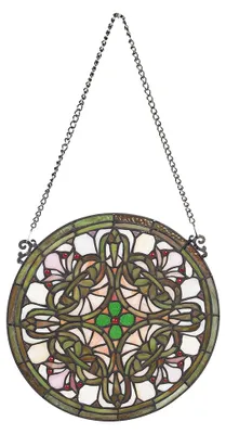 Immagine prodotto di Dischi di vetro Tiffany Clayre & Eef Ø 30 cm vetro verde