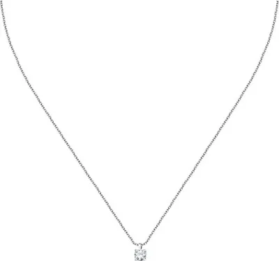 Immagine prodotto di Collana in argento con zircone chiaro LPS10AWV08