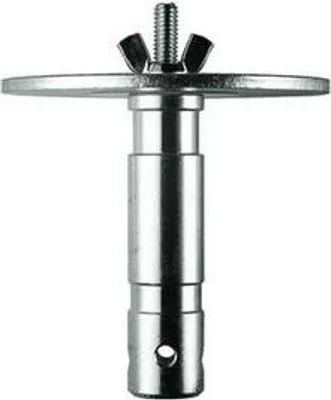 Produktbild von Manfrotto 163-10, Silber, Zink Stahl, 3,17 mm (0.125"), 1 cm (0.394"), 145 mm, 750 g