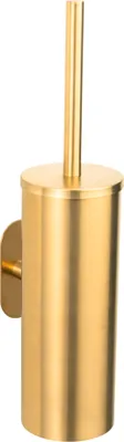 Produktbild von WENKO Turbo-Loc® WC-Garnitur Mod. Orea Gold Matt geschlossen, Befestigen ohne bohren
