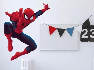 Produktbild von Wandaufkleber mit Marvel-Motiv SPIDERMAN
