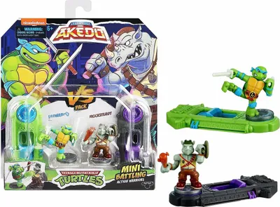 Obrázok produktu pre Leonardo vs. Kraang figúrky - Akedo - Moose Toys