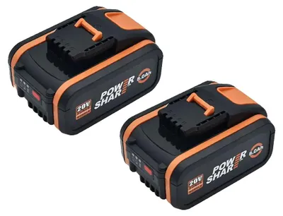 Image de Batterie lithium-ion, capacité de 8000 mAh, compatible avec divers outils, 20 V, 8,0 Ah x 2