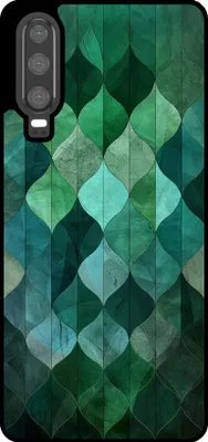 Produktbild von Smartphonica Phone Case Fit für Huawei P30 mit grünen Blättern drucken - TPU Backcover Fall grüne Blätter Design