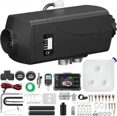 Produktbild von Happyment Standheizung - Dieselheizung 12V – LCD-Bedienung – Für Auto, Camper, Bus & Lkw – Schwarz – 5 kW