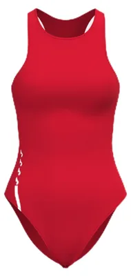 Imagen del producto de Traje de baño Joma Shark III, color rojo, para natación, talla 4XS a L. Duradero y flexible