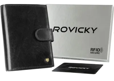 Produktbild von Rovicky Brieftasche für Männer Zalephon schwarz One size