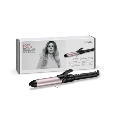 Obrázek produktu pro BaByliss C332E, Kulma, Teplé, Všechny vlasy, 110 °C, 180 °C, 60 s