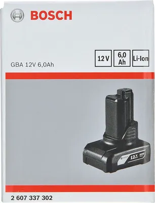 Image de batterie Li-Ion 12 V avec ECP, 6,0 Ah,