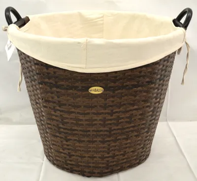 Produktbild von HABAU Feuerholzkorb, 54 cm, braun, aus Polyethylen