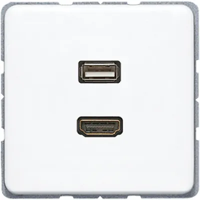 Produktbild von Jung MACD1163WW Multimediaanschlusssystem