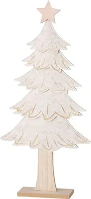 Produktbild von Deko-Aufsteller Janne H56cm aus Holz & Filz Tanne Weihnachts-Baum Advent X-Mas