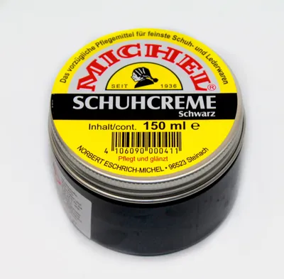 Produktbild von Michel Schuhcreme 150 ml Dose - Schwarz Schuhpflege
