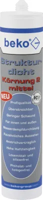 Produktbild von Beko Strukturdicht Acryldichtstoff Körnung 2 (mittel) 310 ml