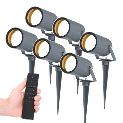 Image de HOFTRONIC - Spot à piquet extérieur LED 4W 345lm 2700K anthracite IP65