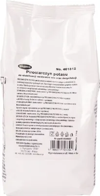 Produktbild von Kaliumdisulfit  Desinfektionsmittel  Weinherstellung 1kg Schwefel TOP Nährsalze