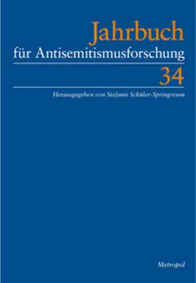 Image de Jahrbuch für Antisemitismusforschung / Jahrbuch für Antisemitismusforschung 34