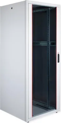 Produktbild von ROLINE Netzwerkschrank Pro 48,26cm 19Zoll 42 HE 800x800 BxT Glastür grau