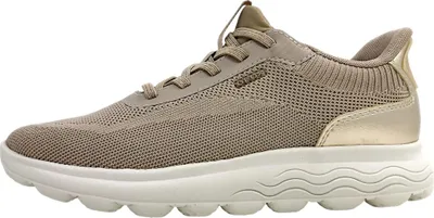 Image de Chaussures Geox Spherica Plus pour femmes, chaussures basses, mocassins, couleur rose, pour le quotidien
