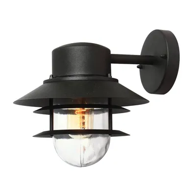 Obrázek produktu pro Venkovní nástěnné svítidlo Elstead Copenhagen E27 černé IP44