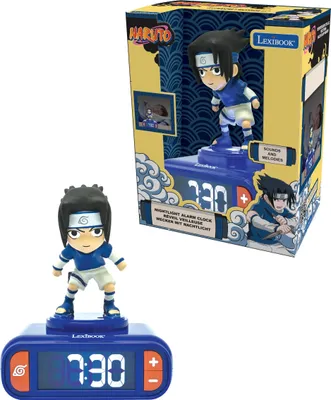 Produktbild von Naruto Sasuke 3D-Nachtlicht-Wecker mit Soundeffekten