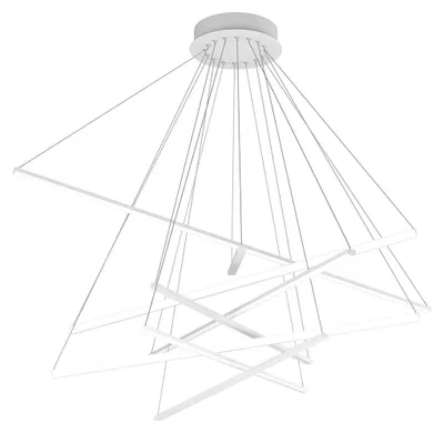 Obrázok produktu pre Závesné moderné Dna hliníkové biele LED 50W