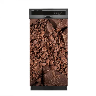 Produktbild von Aufkleber sticker 45x80 cm Dekorative folie Spülmaschine - Schokoladenraspel Süßigkeiten