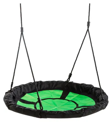 Produktbild von KBT Swibee Nestschaukel, Schaukel für Outdoor, für Kinder, Wetterfest, Grün/Schwarz