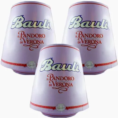 Produktbild von 3x Bauli Pandoro di Verona 'klassischer Pandoro Hefekuchen', 1000 g