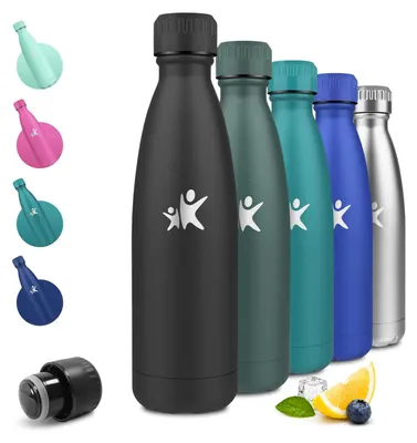 Productafbeelding van JAPORIA roestvrijstalen drinkfles, 750 ml, geïsoleerde thermosfles, thermoskan