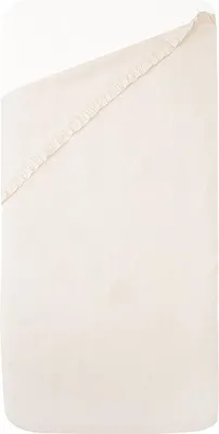 Produktbild von Witlof For Kids Ruffle Tuck-Inn Babylaken - 40 x 80 cm - Off White | Babybettwäsche
