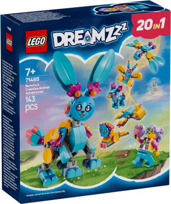 Produktbild von LEGO® Dreamzzz™ 71488 Bunchus kreative Tierabenteuer