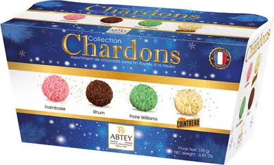 Produktbild von Pralinen mit Lokör ABTEY CHARDONS 195 g