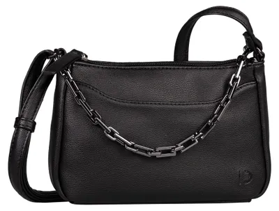 Image de DENIM TOM TAILOR Sac à main Sac à bandoulière Sac de dame noir black cheryl