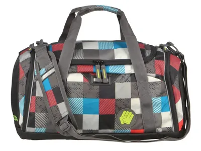 Produktbild von Coocazoo Sporttasche Checkmate Blue Red SporterPorter Mädchen Jungs Kinder