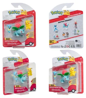 Zdjęcie produktu dla JAS POKEMON Horesa+IVYSAUR+PIKACHU